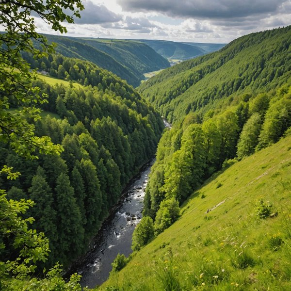 Quels sont les meilleurs sentiers pour une randonnée dans les montagnes de l'Ardenne, Belgique?